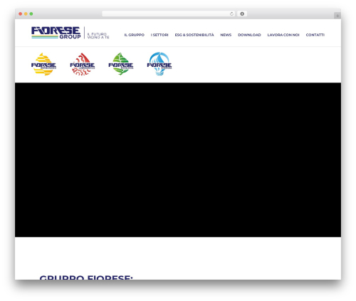 Fioresegroup WordPress theme - www.fioresegroup.it