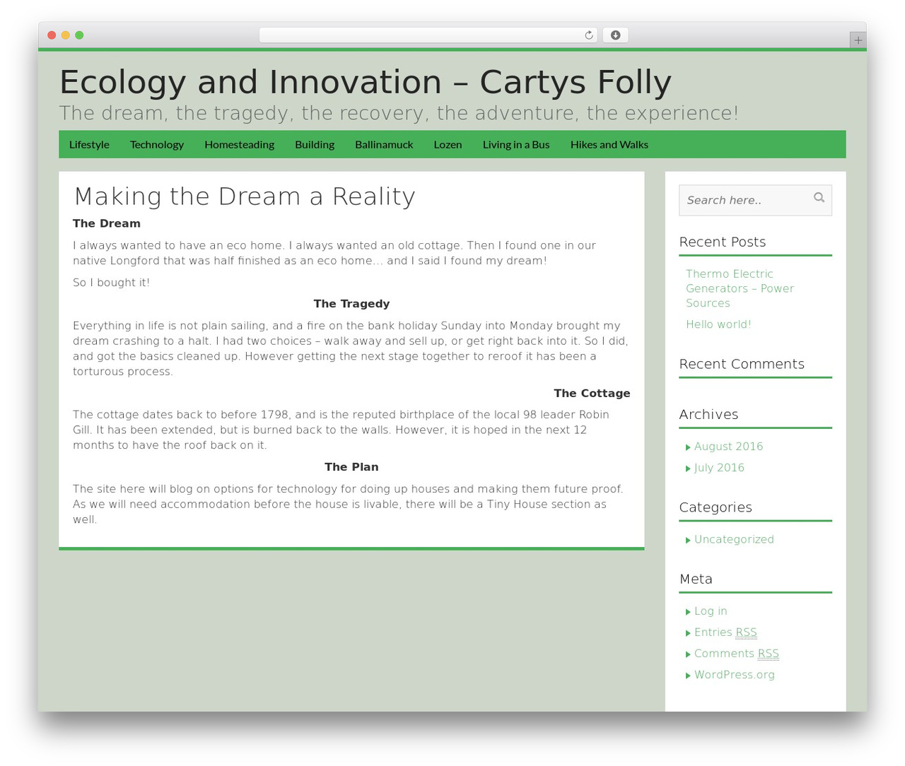 Flatly WordPress theme - cartysfolly.com Flatly WordPress theme - cartysfolly.com