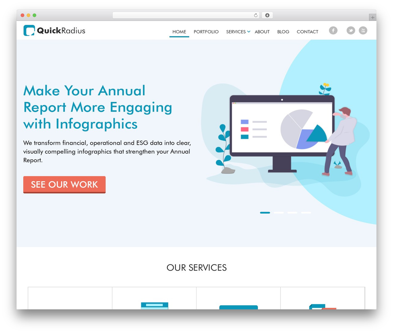 QuickRadius WordPress theme - quickradius.com QuickRadius WordPress theme - quickradius.com