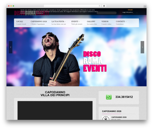 Remix_cpt WordPress plugin - discoromaeventi.com