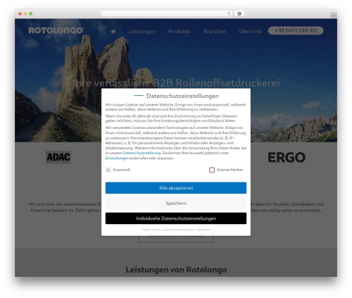 Roto Theme WordPress theme - rotolongo.com
