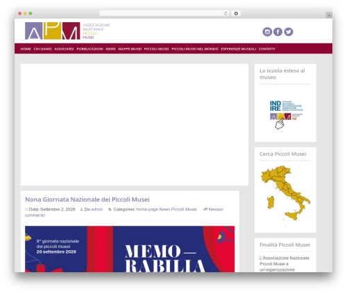 Mapsvg WordPress plugin - piccolimusei.com