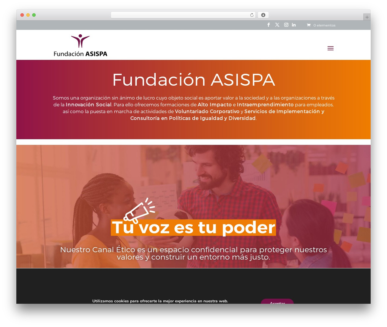 Theme WordPress Asispa - fundacionasispa.org Theme WordPress Asispa - fundacionasispa.org