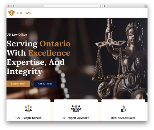 Theme WordPress Ukilo - udlawoffice.ca