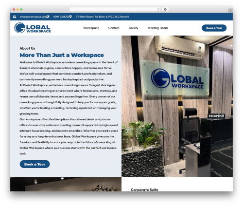 WordPress theme Codesk - www.gloworkspace.com