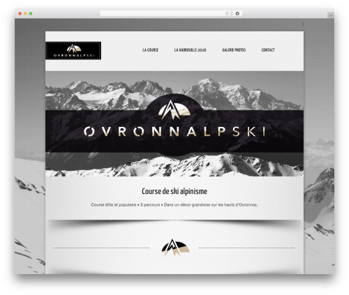 WordPress theme Cosmopolitan - ovronnalpski.ch