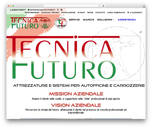 WordPress theme Divi - tecnicafuturo.it