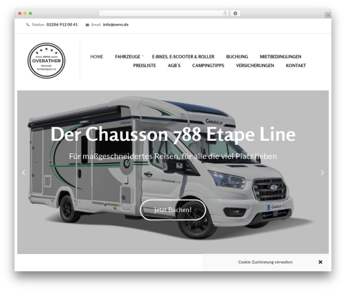 Autlines theme WordPress - overather-wohnmobil-vermietungs-service.de