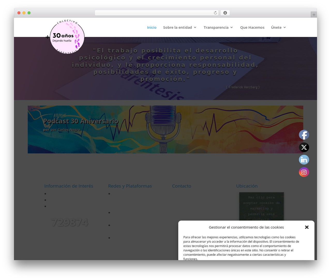Divi premium WordPress theme - colectivoparentesis.org