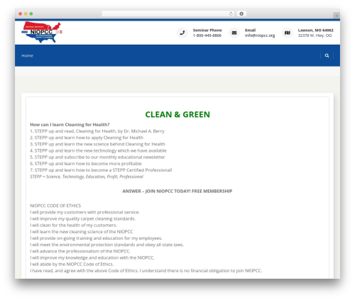 Elixar WordPress theme - niopcc.org Elixar WordPress theme - niopcc.org