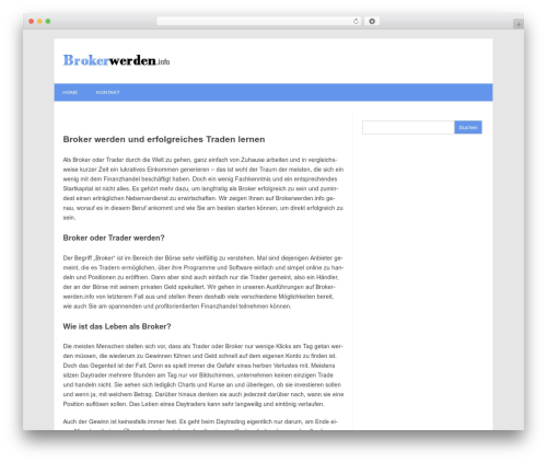 Forestly WordPress theme - brokerwerden.info