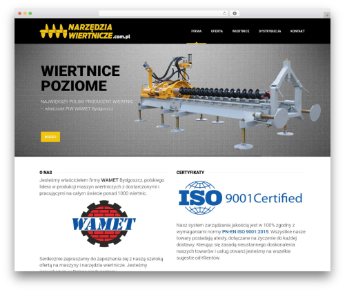 Retouch WordPress theme - narzedzia-wiertnicze.com