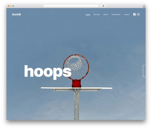 Scena WordPress theme - duchili.com