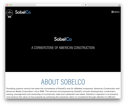 Theme WordPress SobelCo Theme - sobelco.com