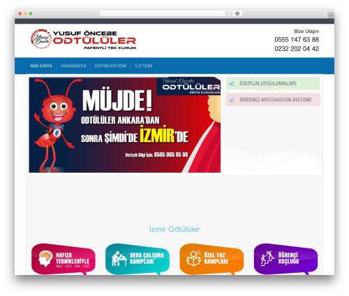 Theme WordPress StartRight - izmirodtululer.com
