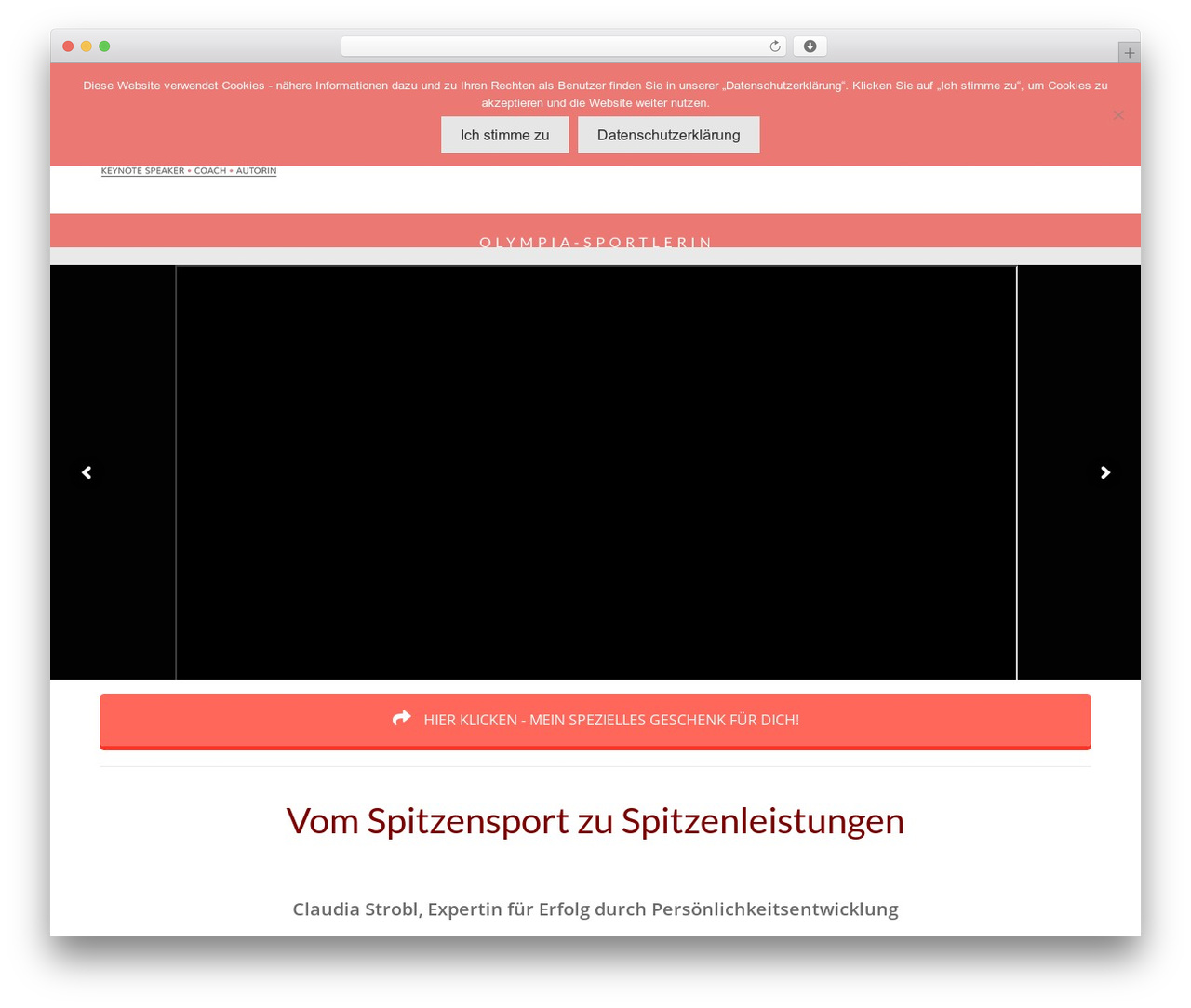 Theme WordPress Thrive Theme Builder - claudiastrobl.com