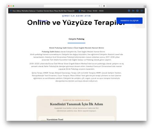 Theme WordPress Mindset - uzmpsksaliheskici.com