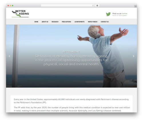 Theme WordPress undercustoms - betterageing.co.uk