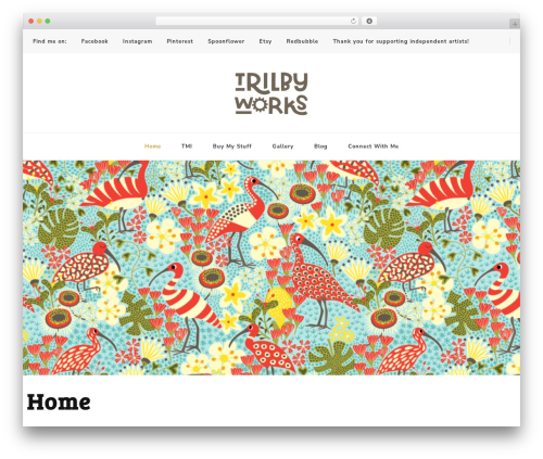 Vilva Pro WordPress theme - trilbyworks.com Vilva Pro WordPress theme - trilbyworks.com