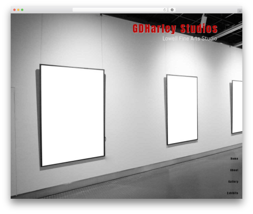 WordPress theme ui8 - garryharleystudios.com