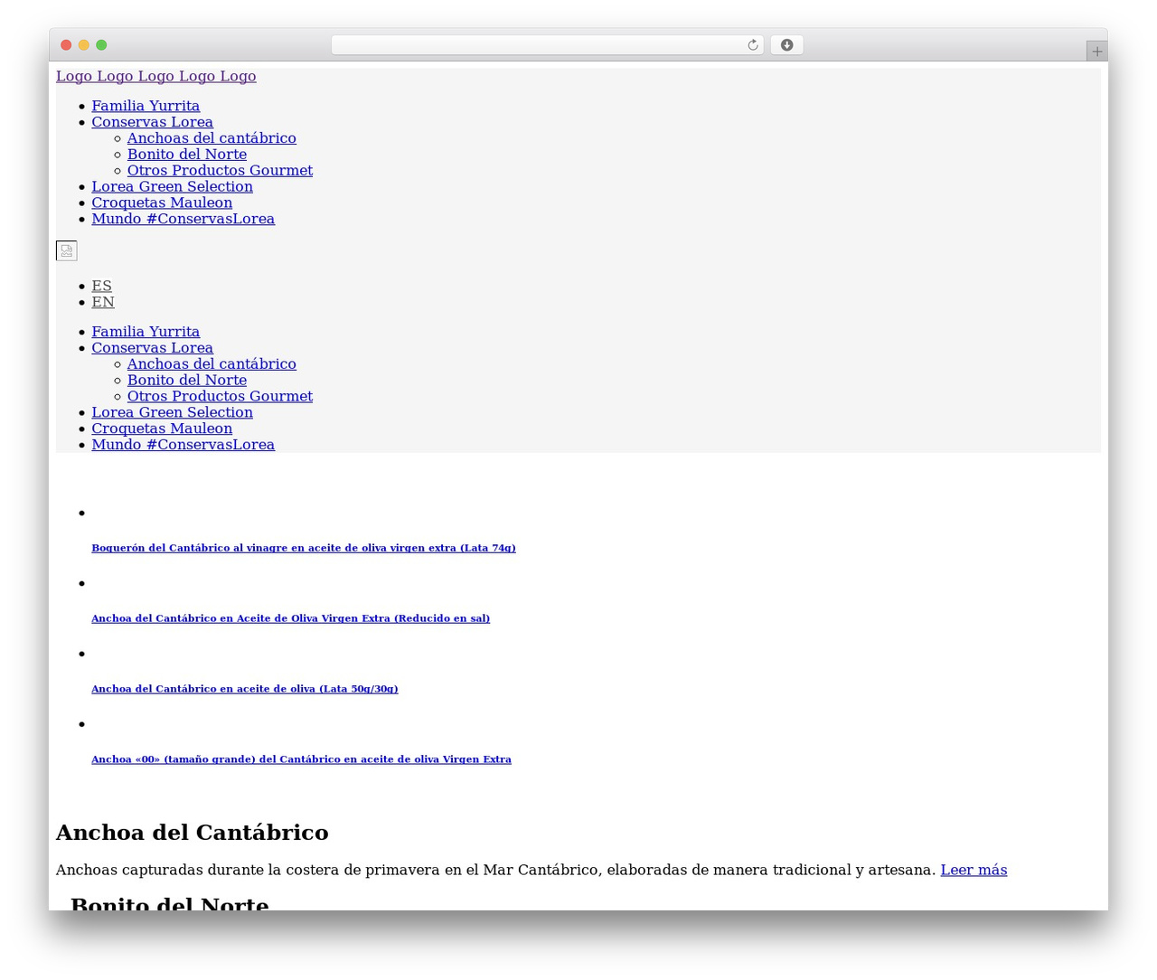 WordPress theme Bridge - loreagourmet.com WordPress theme Bridge - loreagourmet.com