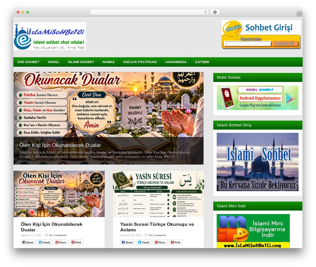 WordPress theme Combomag - islamisohbetci.com WordPress theme Combomag - islamisohbetci.com