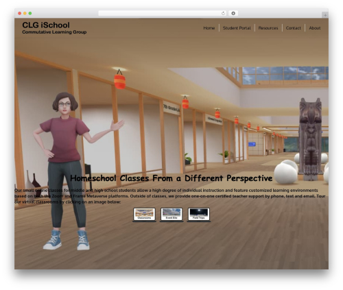 WordPress theme Coursemax - clg-ischool.com