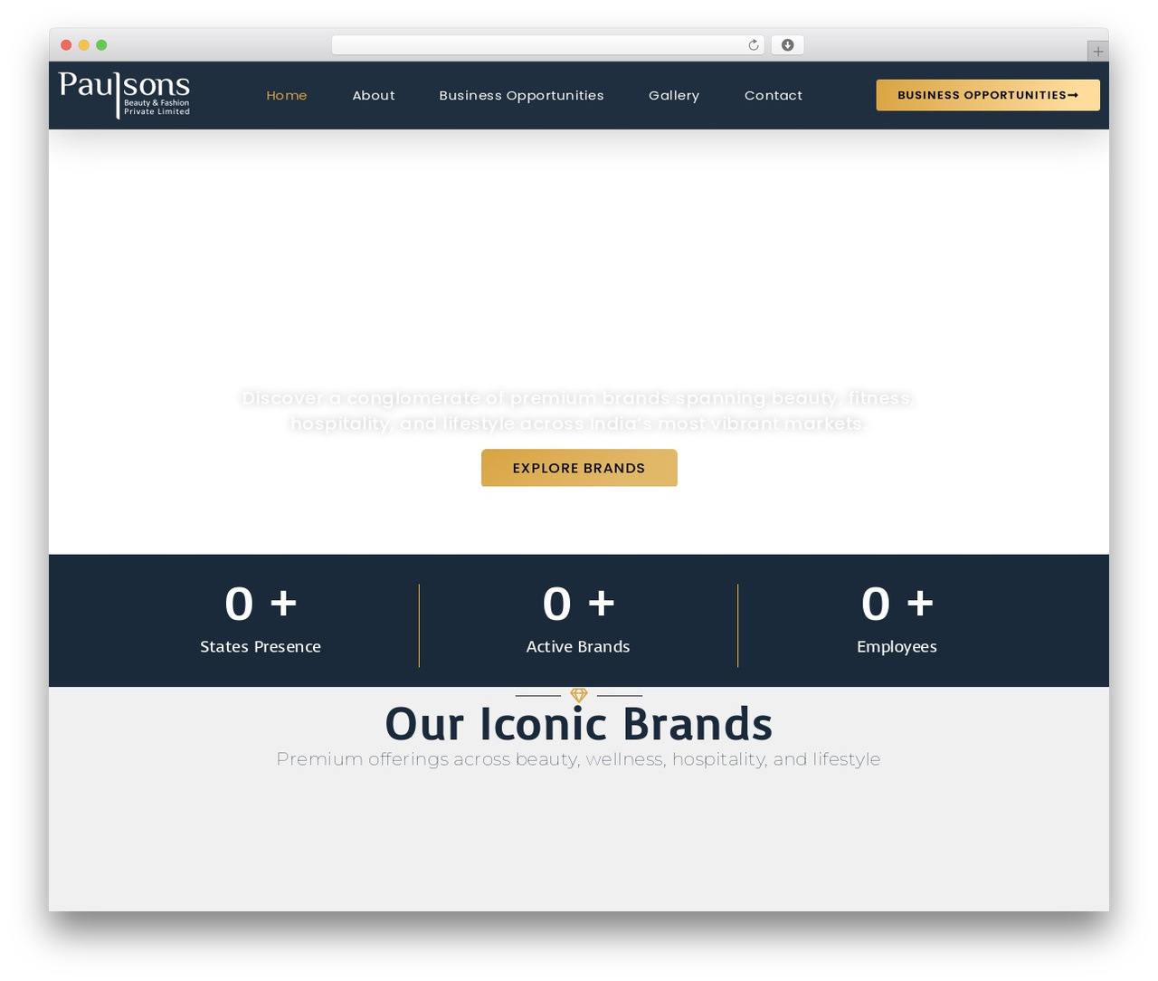WordPress theme Hello Elementor - paulsons.in