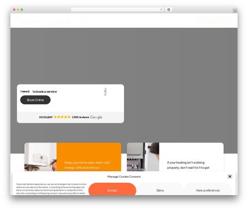 WordPress theme Salient - assuredheatingessex.com