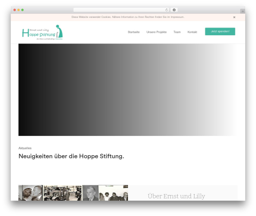 WordPress theme Webify - hoppe-stiftung.com