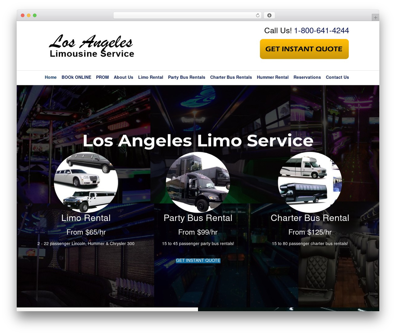 Beaver Builder Theme top WordPress theme - los-angeles-limousine-service.com