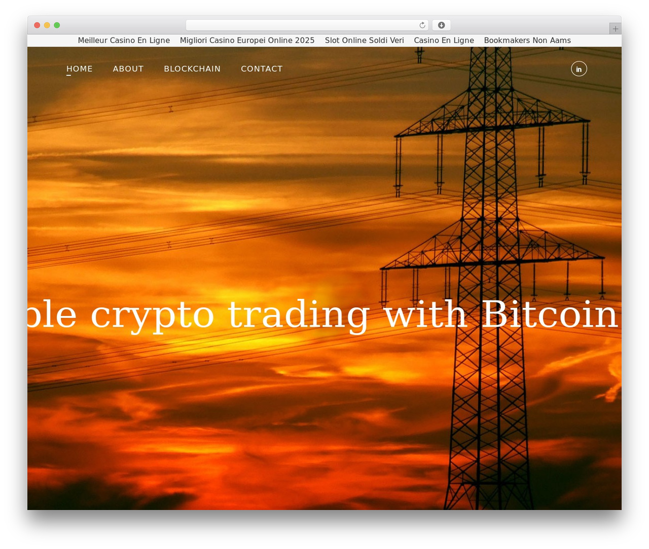 Bridge theme WordPress - voltmarkets.com