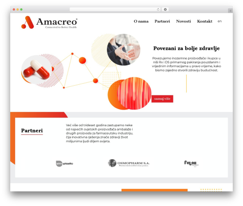 cleanflex WordPress theme - amacreo.com