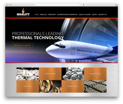 Divi WordPress theme - qualityht.com