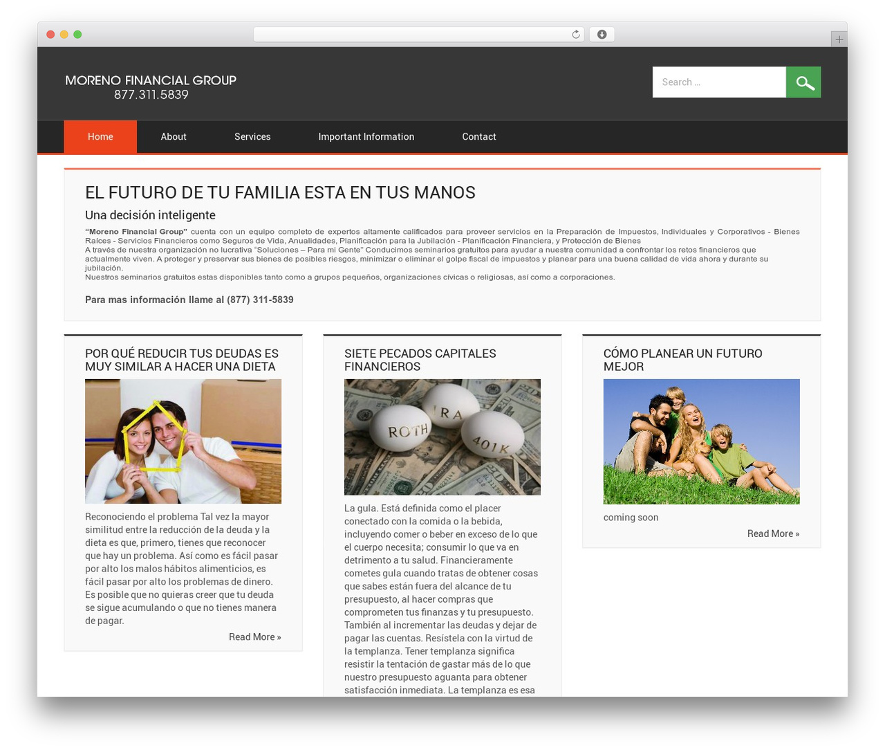 DK Responsive WordPress theme design - morenotaxes.com DK Responsive WordPress theme design - morenotaxes.com