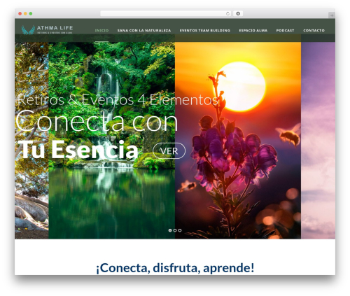 GreenNature WP theme - retirosyeventos.com