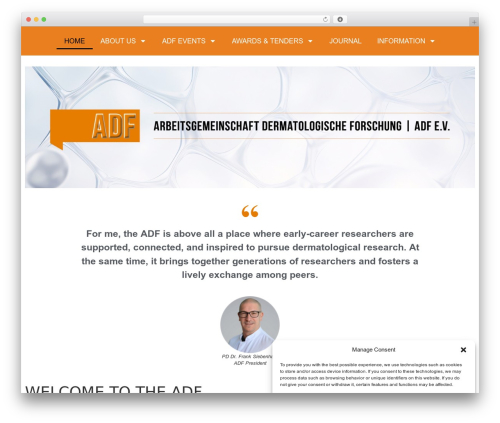 Hello Elementor premium WordPress theme - adf-online.de