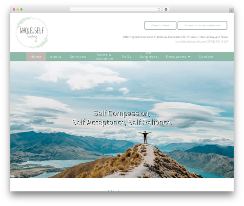 Megatheme WordPress theme - talktosarah.com