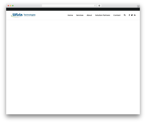 UnfinityPlus WordPress theme design - lifisin.com