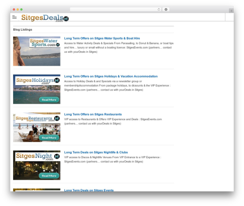 WordPress theme Directory 2 - sitgesdeals.com