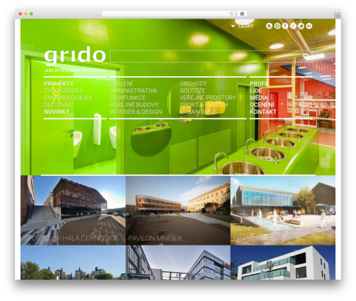 WordPress theme Grido - grido.cz