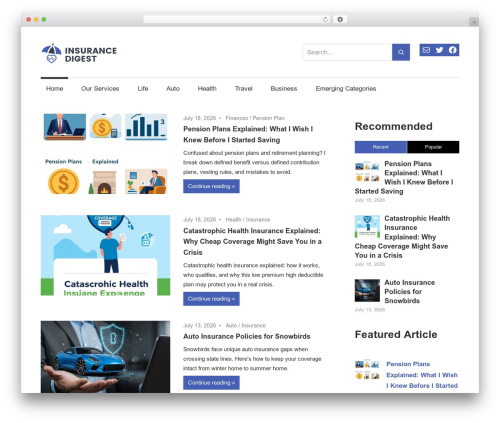 WP Tab Widget (wp-tab-widget) free WordPress plugin - insurancedigest.org
