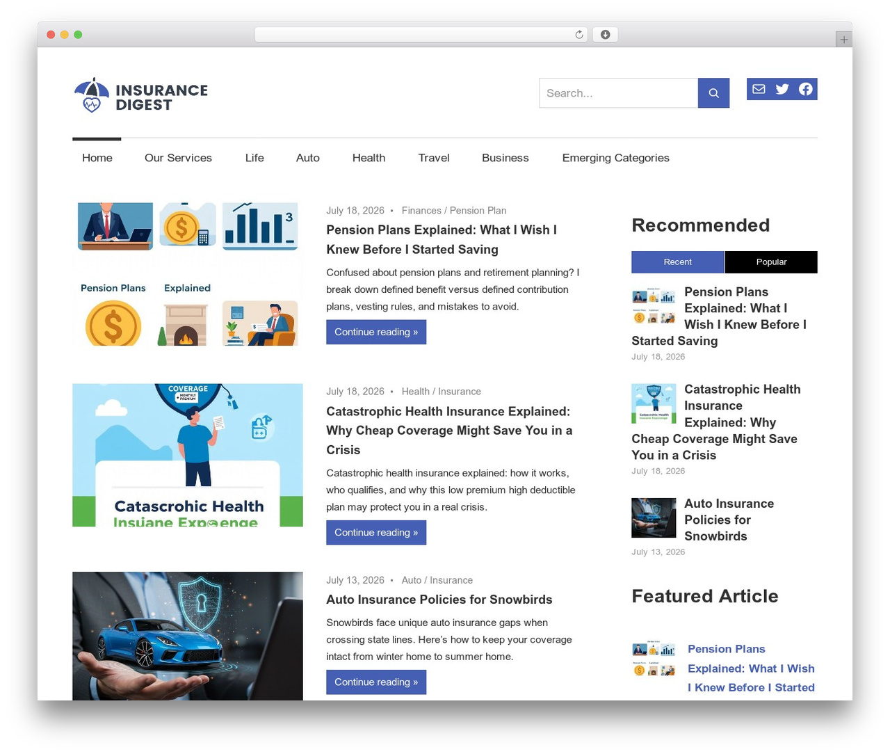 WordPress theme Maxwell - insurancedigest.org WordPress theme Maxwell - insurancedigest.org