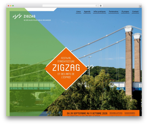ZigZag WordPress theme - festivalzigzag.fr