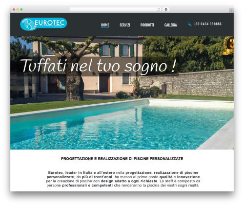 Bassein WordPress theme - eurotec-inc.com