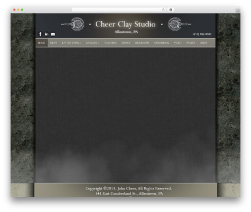 Catalyst theme WordPress - cheerclaystudio.com