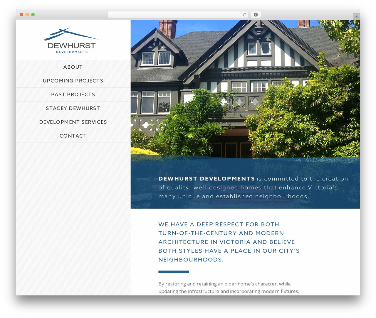 Dewhurst Developments premium WordPress theme - housesvictoria.com