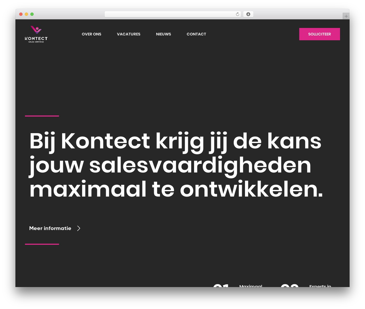 Larson WordPress theme - kontect.nl