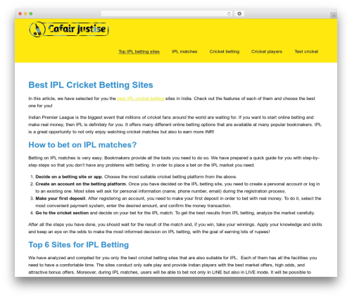 Magic Diary premium WordPress theme - cafairjustice.org