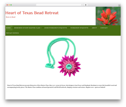 Registrations for the events calendar pro WordPress plugin - heartoftexasbeadretreat.com